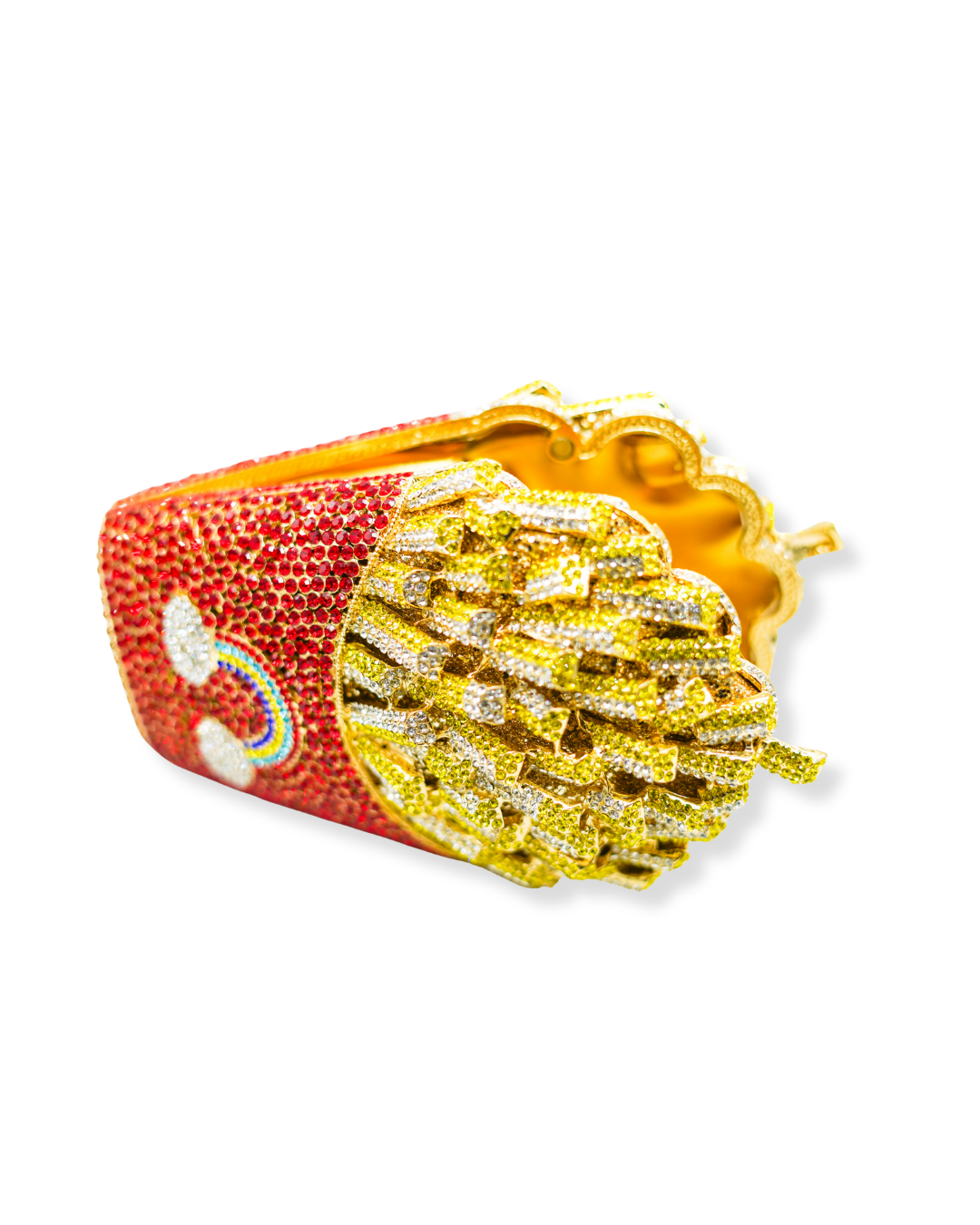 French Fries Rainbow Clutch