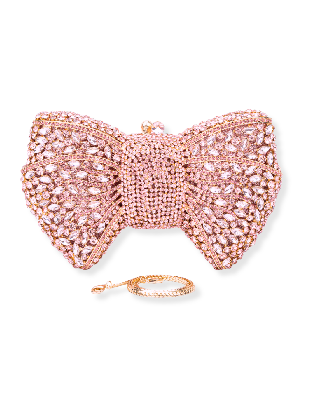 Just For You Pink Bow Clutch