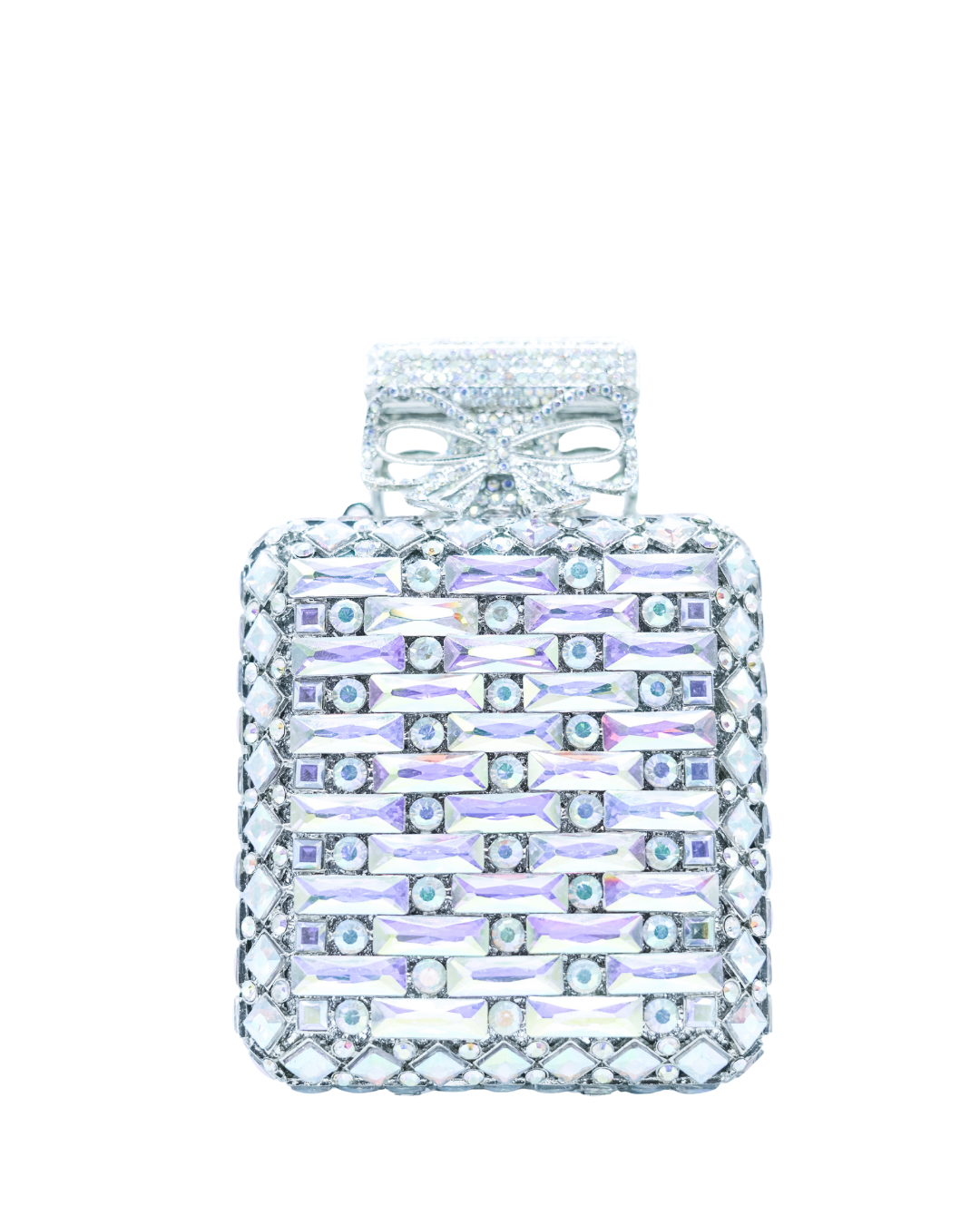 Crystal Perfume Bottle Clutch